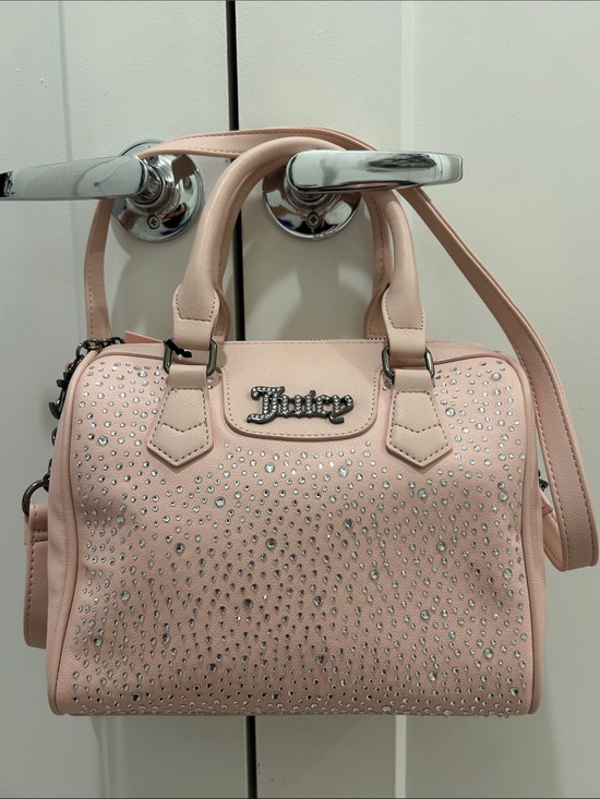 Juicy Couture Handbags - Juicy Couture (NWT) Dazzle Satchel in Pink Clay
